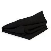 Pokar Bezüge für Palettenkissen, Größe:Set Sitzkissen 120x80 + Rückenkissen 120x40, Farbe:Schwarz