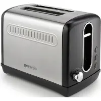Gorenje T1100CLBK Toaster Toaster 2 Toast Retro Thermostat