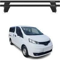 Menabo Dachträger Querträger für Nissan NV200 2009-2025 ABE Aluminium Schwarz