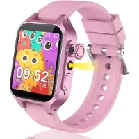 Ruopoem Kinder Smartwatch 32 Spiele Kamera Musik Video Hörbuch Wecker Touchscreen Fitnessuhr Geschenk für Jungen Mädchen Schüler 4 12 Jahre