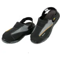 EuroRoutier Arbeitsschuhe, Sicherheitssandalen Clogs Stingray von , Sicherheitsschuhe Sicherheitsnorm: S+A+E+FO+SRC, schwarz/grau, Größe 41