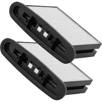 Keenberk 2x Feinstaubfilter Filterkassette für Bosch GAS25 / GAS50 - PES (auswaschbar) - Ersatz-Filter für Bosch Zubehör 2607432015