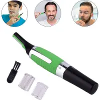 Lixada Haarschneider und Rasierer Elektrorasierer fuer Maenner Professioneller allergikericherer Trimmer fuer Gesicht, Hals, Nase, Augenbrauen und Koerperhaar