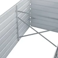 vidaXL "im Sonderangebot"Garten-Hochbeet - CLORIS - Pflanzkasten - Verzinkter Stahl 240x80x45 cm Grau - DEMöbel4768521