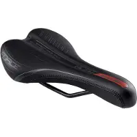 Force Glen Downhill Saddle Black 135 mm Rostfreier Stahl Fahrradsattel