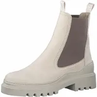 Tamaris Damen Elegante Stiefelette 1-25455-28 Beige