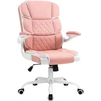 HTI Bürostuhl Jasper Kunstleder Rosa