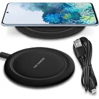 NAUC Wireless Charger Induktiv 15W für Samsung Galaxy S26 S25 S24 S22 S21 Ladegerät