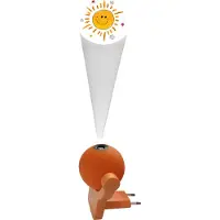 Niermann Standby Niermann Leuchten Stecker-Nachtlicht Sunny - Maße: 9 cm x 8 cm x 7 cm - Farbe: orange; 80039