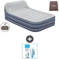 Bestway Luftmatratze - 2-Personen - 152 x 226 x 46 cm - Grau - Inklusive Zubehör