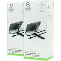 Belkin Boost Charge Pro Wireless Charger Pad mit MagSafe 15W Black 2er Bundle Neu
