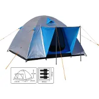 Huismerk 3 Personen Iglu-Zelt mit 800mm Wassersäule 62105