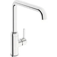 Hansa HANSAVANTIS Style Küchenarmatur, Ausladung 255mm, schwenkbarer Auslauf, 54202207, Farbe: Chrom
