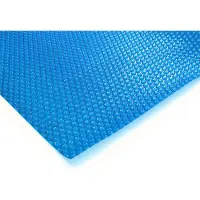 Zelsius Solarfolie, eckig | 6 x 4 m | blau | 400µ | Poolabdeckung Folie für Pool