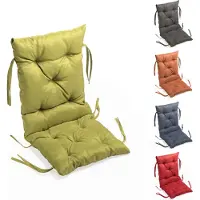 Sunnypillow Bankauflage Stuhlkissen Bankkissen 40 x 40 x 40 cm Sitzkissen und Rückenkissen für Hollywoodschaukel Polsterauflage Auflage - Grün