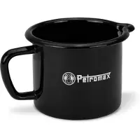 Petromax Enamel Milk Pot, Kochtopf, Schwarz