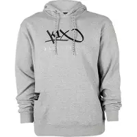 K1x Hardwood | Basketball Hoody mk3 | Kapuzen Pullover, Farbe:Grau, Kleidergröße:L