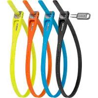 Hiplok Z LOK, Kabelbinder, Schwarz, Blau, Orange, Gelb, Stahl, 20 g, 40 cm, 4 Stück(e)