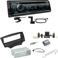 Kenwood KDC-BT760DAB Bluetooth Digitalradio USB CD Einbauset für Ford KA RU8