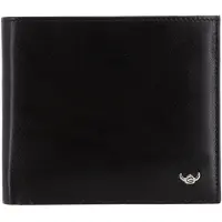 Golden Head Colorado Flache Herrengeldbörse Querformat Leder Schwarz