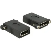 DeLOCK DisplayPort 1.1 F-F, DisplayPort, DisplayPort, Schwarz