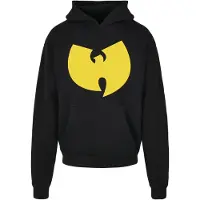 Mister tee bequemer Herren Hoodie Kordelzug Rippbündchen 460 g/m² mit Baumwolle Schwarz