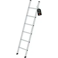 Proregal Sprossen-Anlegeleiter ohne Traverse 6 Sprossen