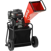 YATO TOYA | Benzin Häcksler, 196cm³, 5.44kM, Benzinmotor, max. 50mm Aststärke, Holz Häcksler Gartenhäcksler