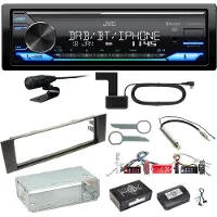JVC KD-X482DBT Bluetooth Digitalradio USB Einbauset für Audi A3 8P 8PA