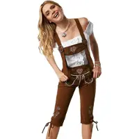 Dressforfun Faschingskostüm Lederhose Walchensee – Damen – Größe XL