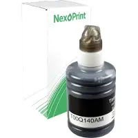 NexoPrint Druckerpatrone kompatibel zu Epson C13T00Q140 105 black EcoTank L 7180 Epson L 7160 Epson ET-7750 Epson ET-7700