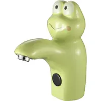 Hak Kinder Keramik Sensor-Standarmatur 6V DC (4xAA), Frosch, Grün