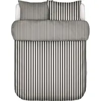 Marc O'Polo Bettwäsche Classic Stripe Anthrazit Bio-Baumwollsatin-135 x 200 cm