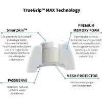Comply Ohrstöpsel TrueGrip MAX für Airpods Pro 3 Weiss Größe M