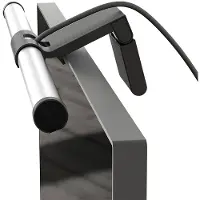 MeLiTec Monitorleuchte dimmbar für augenschonende Bildschirmarbeit, USB-Anschluss, Lichtfarbe einstellbar, silber oder schwarz : Silber Farbe: Silber