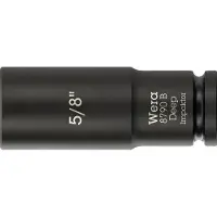Wera 05005570001, Steckschlüsselbuchse, Schwarz, 1 Kopf/Köpfe, 3/8", Imperial, 5/8"