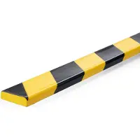 Durable Flächenschutzprofil S10, 1m, 1107130 gelb/schwarz