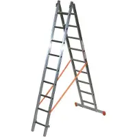 Facal Mehrzweckleiter 2-teilig GENIA S300 2x9 Sprossen