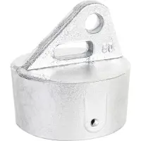 Alberts Strebenkappe, Aluminium, für Pfosten 60 mm 655037