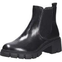 Tamaris Damen Stiefel, schwarz(blackuni), Gr. 38