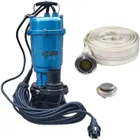 IBO Abwasserpumpe Magnum 2900 für Kläranlagen & Abwassertanks Schwimmer 230V 20m