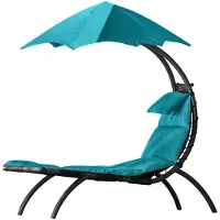 VIVERE Sonnenliege Liegestuhl Outdoor Liege Gartenliege Relaxliege Original Dream Lounger Farbe: True Turquoise