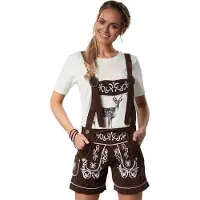 Dressforfun Lederhose Weißensee XL - Faschingskostüm Kostüm Halloween Kostüm Fasching Kostüm Karneval Party Kostüm - 302803