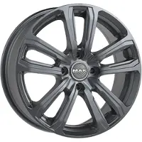 Mak 15 Zoll Alufelge magma 15"x6" 4x100 PCD ET45 72mm Felge Antraciet