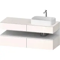 Duravit QA4766018220000 QTG KWTU WH Ek. 1400x550x600 Wß Hgl.