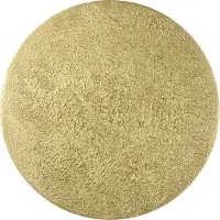 SLV MANA 40 Leuchtenschirm, rund, moon structure, H: 2.2 cm, gold 1008205