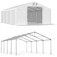 Das Company Sommer Magazin Zelt 3x8 weiß SUMMER MSD