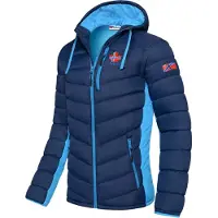 Nebulus Winterjacke MERIK Herren, warme Outdoorjacke, praktische & vielseitige Übergangs- & Winterjacke, P4801 - Herren, navy-blau, 3XL