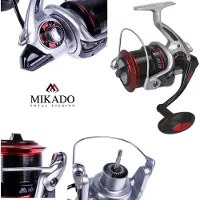 Mikado RIGO sehr kräftige Surfcasting und Karpfen Angelrolle 7+1 Lager / 5,2:1