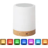 MODFU Nachtlichter LED mit RGB-Farben–Touch-Dimmer, USB aufladbar, ideal als Kinder-Nachtlicht, Tischlampe oder stimmungsvolle Beleuchtung im Schlafzimmer
